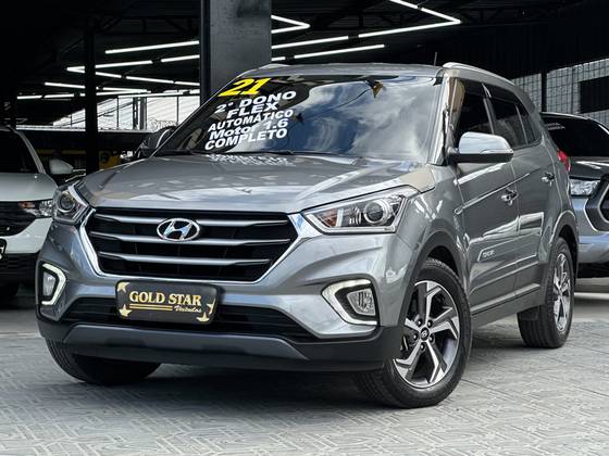 HYUNDAI CRETA 1.6 16V FLEX LIMITED AUTOMÁTICO HYUNDAI CRETA 1.6 16V FLEX LIMITED AUTOMÁTICO